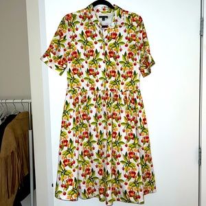 Brooks Brothers Cherry Dress